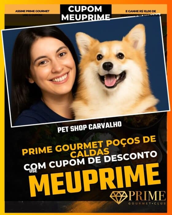 prime gourmet poçodecaldas cupom meuprime pet shop carvalho