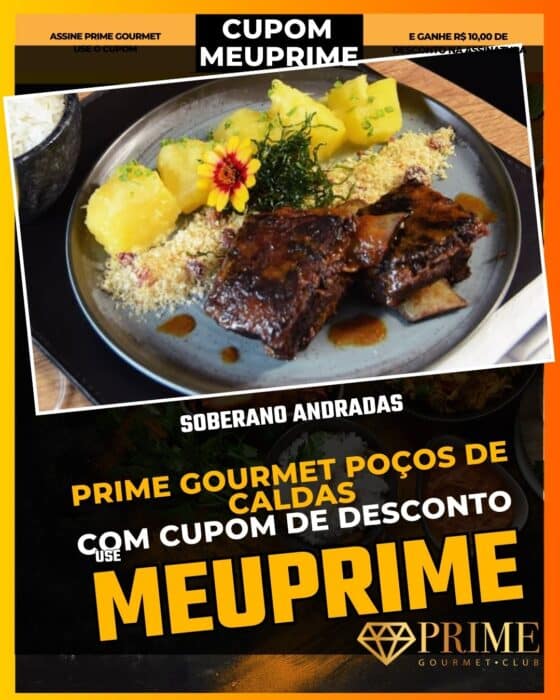 prime gourmet poçodecaldas cupom meuprime soberano andradas