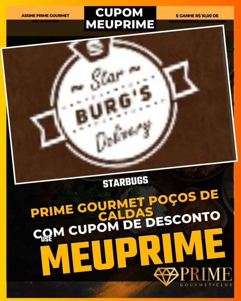 prime gourmet poçodecaldas cupom meuprime starbugs