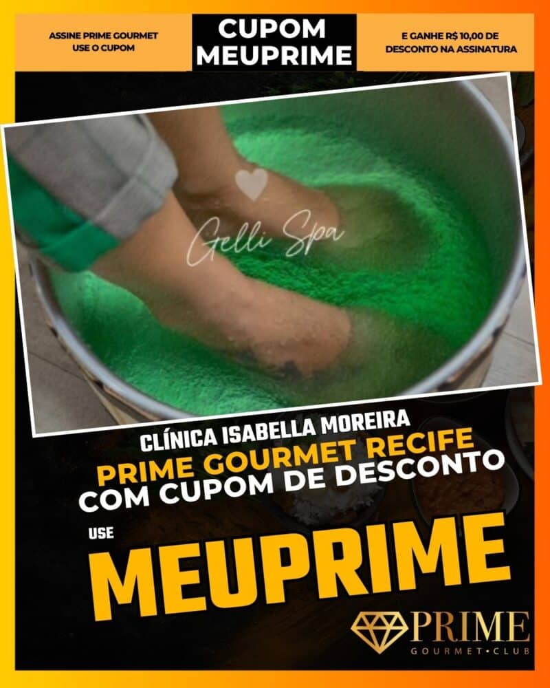 prime gourmet recife cupom meuprime clínica isabella moreira
