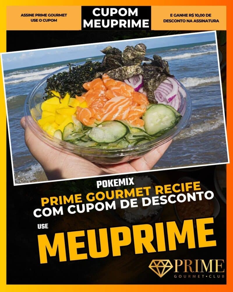 prime gourmet recife cupom meuprime pokemix