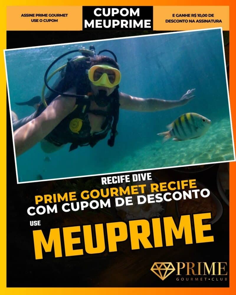 prime gourmet recife cupom meuprime recife dive