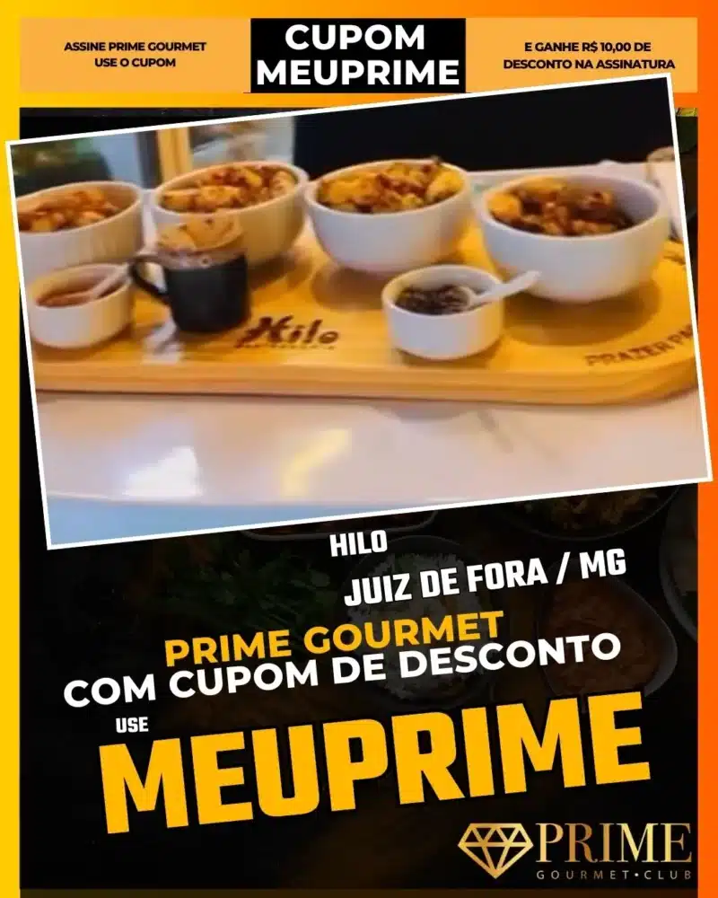 prime gourmet juiz de fora mg cupom meuprime hilo