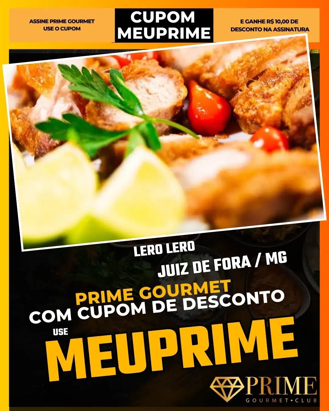 prime gourmet juiz de fora mg cupom meuprime lero lero