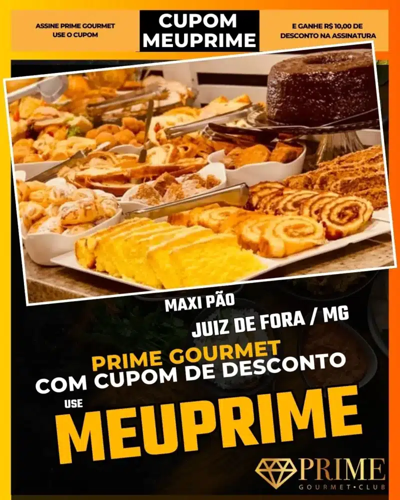 prime gourmet juiz de fora mg cupom meuprime maxi pão
