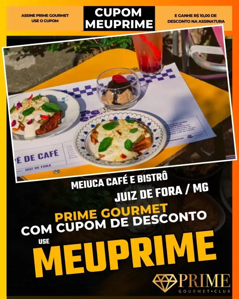 cafe sao mateus jf,meiuca juiz de fora,bistro jf,prime gourmet lanches,onde comer a tarde jf,toasts jf,cupom desconto app,roteiro moderno