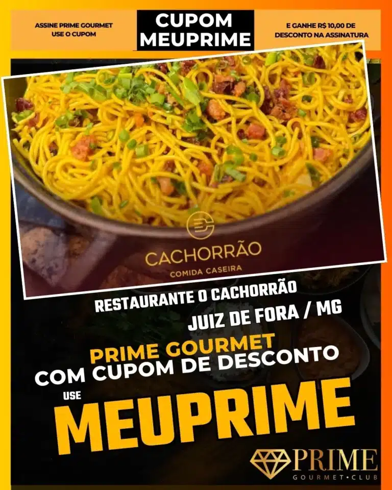 restaurante zona norte jf,o cachorrao jf,prato feito jf,prime gourmet almoço,comida barata jf,cidade do sol,cupom desconto app,marmitex