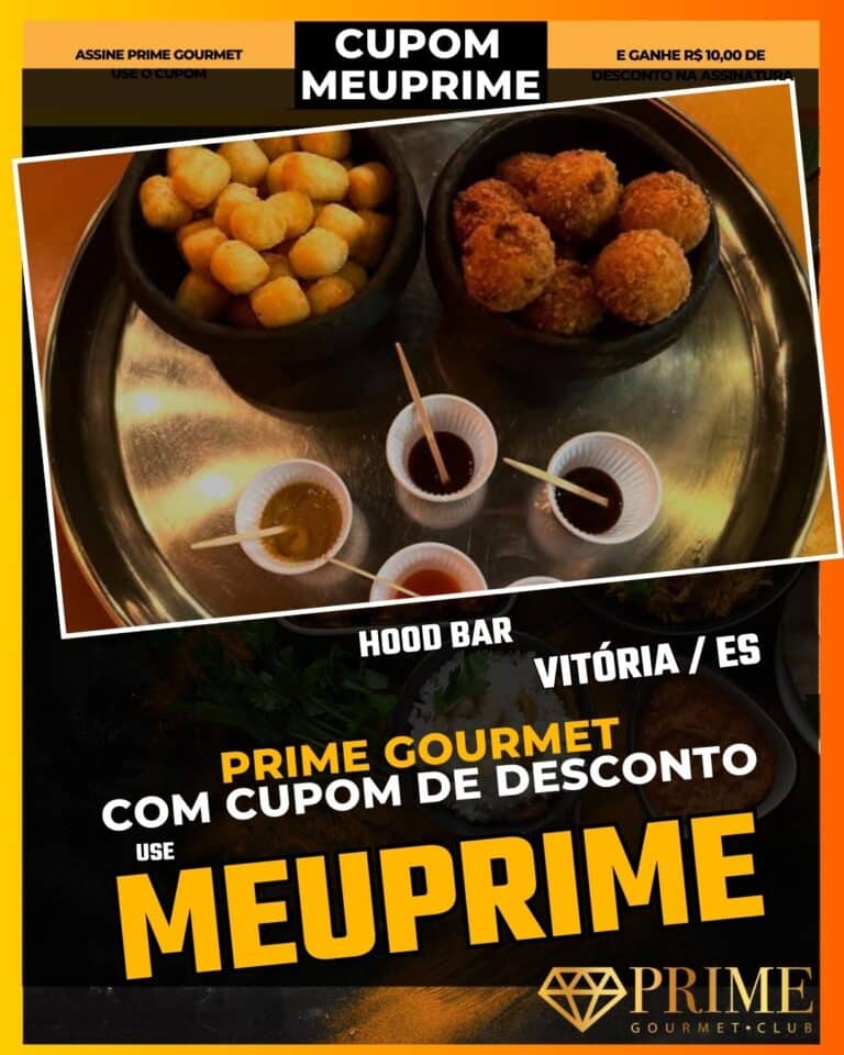 Hood Bar Vitória,bar em Vitória,happy hour Vitória,drinks em dobro,Prime Gourmet bares,cupom MEUPRIME,vida noturna ES,pub Vitória