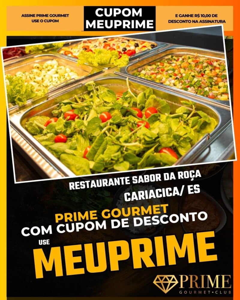 prime gourmet vitoria es cupom meuprime restaurante sabor da roça