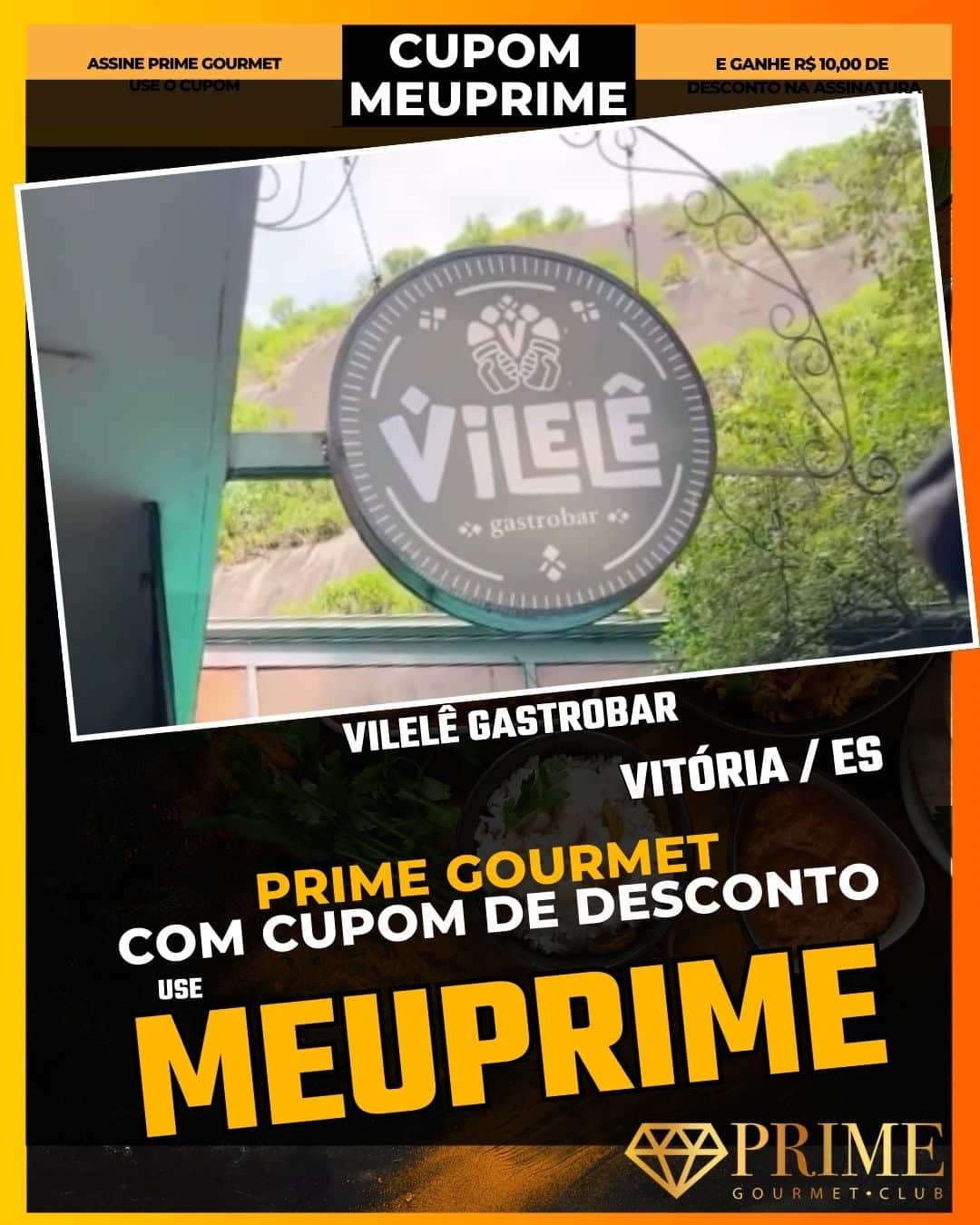 prime gourmet vitoria es cupom meuprime vilelê gastrobar