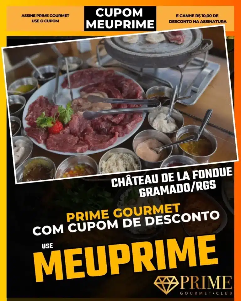 Château de La Fondue Gramado,Restaurante Romântico,Prime Gourmet Desconto,Fondue Premium,Sequência Suíça,Cupom MEUPRIME,Jantar de Casal,Vinhos Gramado