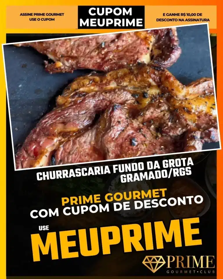 Funda da Grota Gramado,Churrascaria Raiz,Prime Gourmet Desconto,Costelão 12 horas,Almoço Campeiro,Cupom MEUPRIME,Música Gaúcha ao Vivo,Restaurante Tradicional