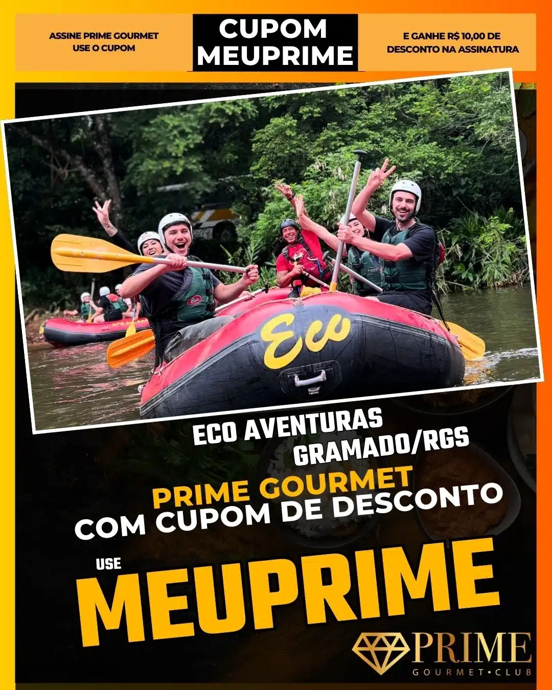prime gourmet gramado canela cupom meuprime eco aventuras