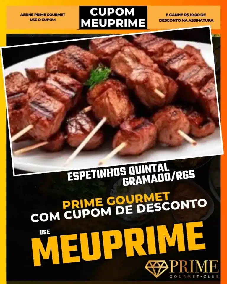 Espetinhos Quintal Gramado,Barzinho Gramado,Prime Gourmet Desconto,Happy Hour Serra Gaúcha,Espetinho de Carne,Cupom MEUPRIME,Cerveja Artesanal,Onde beber em Gramado