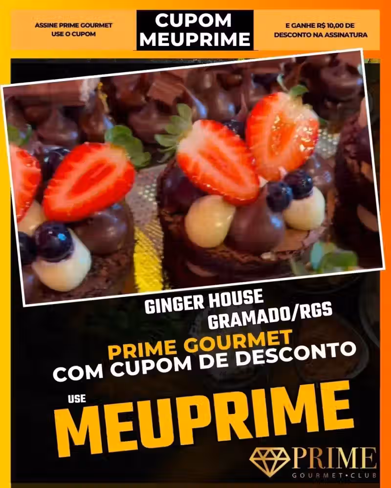 prime gourmet gramado canela cupom meuprime ginger house