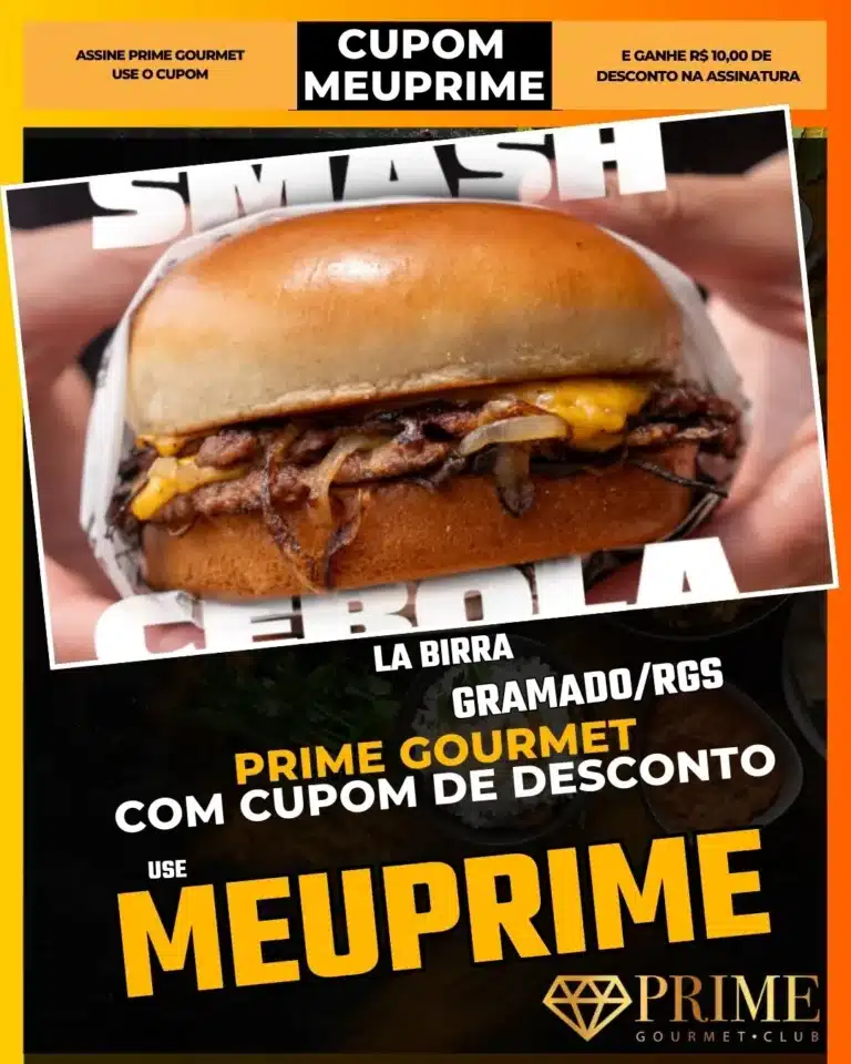 La Birra Gramado,Cervejaria Artesanal,Prime Gourmet Desconto,Pub Gramado,Hambúrguer Artesanal,Cupom MEUPRIME,Happy Hour,Vida Noturna