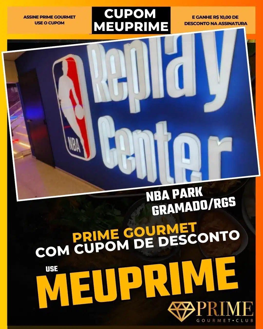 NBA Park Gramado,Parque de Basquete,Prime Gourmet Desconto,Turismo Esportivo Serra Gaúcha,Loja NBA Brasil,Cupom MEUPRIME,O que fazer em Gramado,Diversão Família