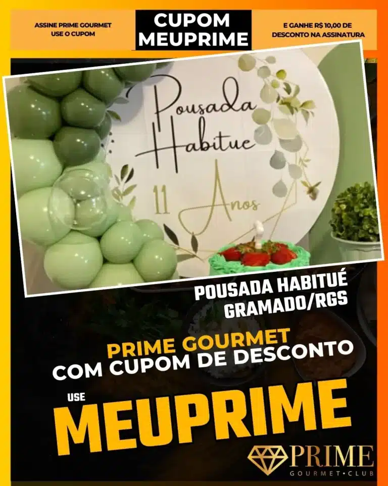 Pousada Habitué Gramado,Pousada Centro Gramado,Prime Gourmet Desconto,Hospedagem Perto da Rua Coberta,Pousada Romântica,Cupom MEUPRIME,Café da Manhã Colonial,Diária Grátis