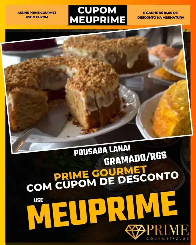 prime gourmet gramado canela cupom meuprime pousada lanai