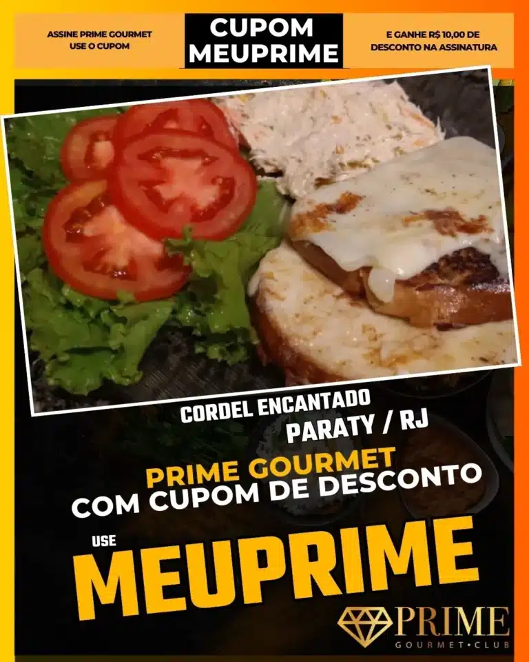 Cordel Encantado Paraty,Comida Nordestina Paraty,Baião de Dois,Prime Gourmet Desconto,Restaurante Temático,Onde comer carne de sol,Cupom MEUPRIME,Gastronomia Regional