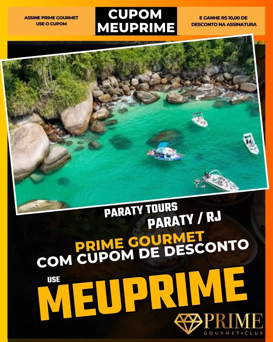 prime gourmet paraty rj cupom meuprime paraty tours