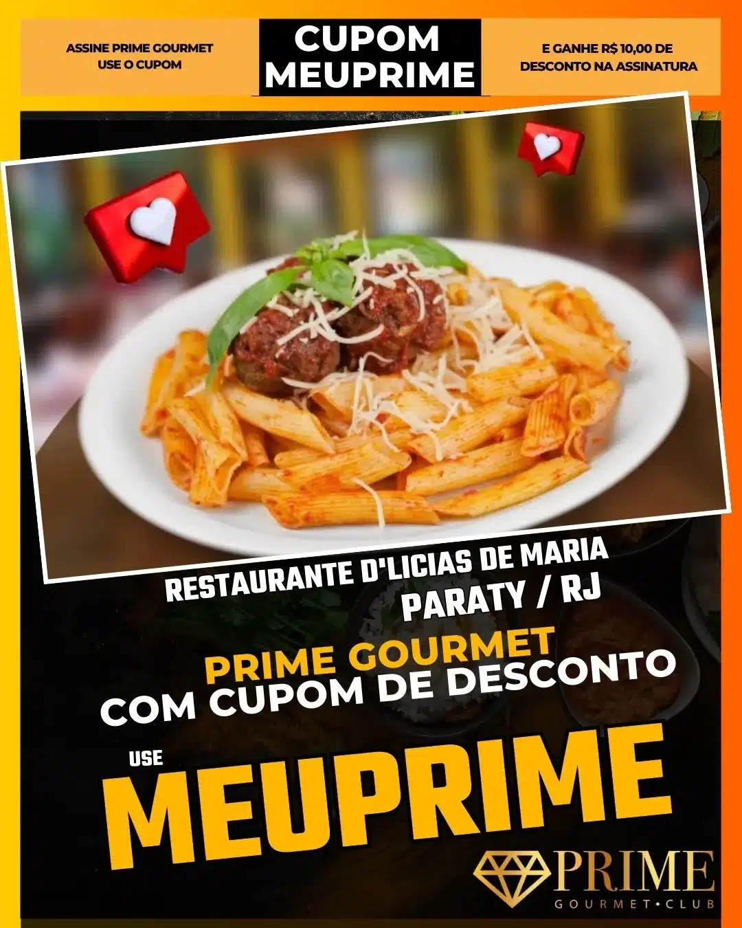 prime gourmet paraty rj cupom meuprime restaurante d'licias de maria