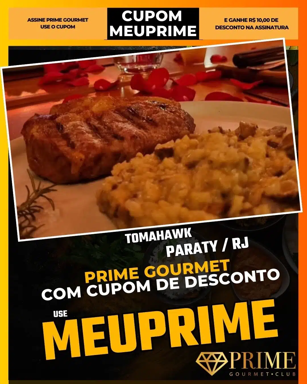 prime gourmet paraty rj cupom meuprime tomahawk