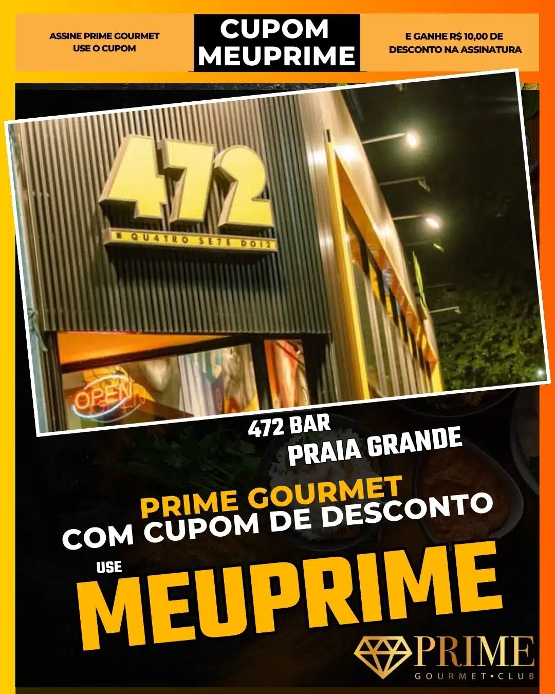 prime gourmet praia grande sp cupom meuprime 472 bar