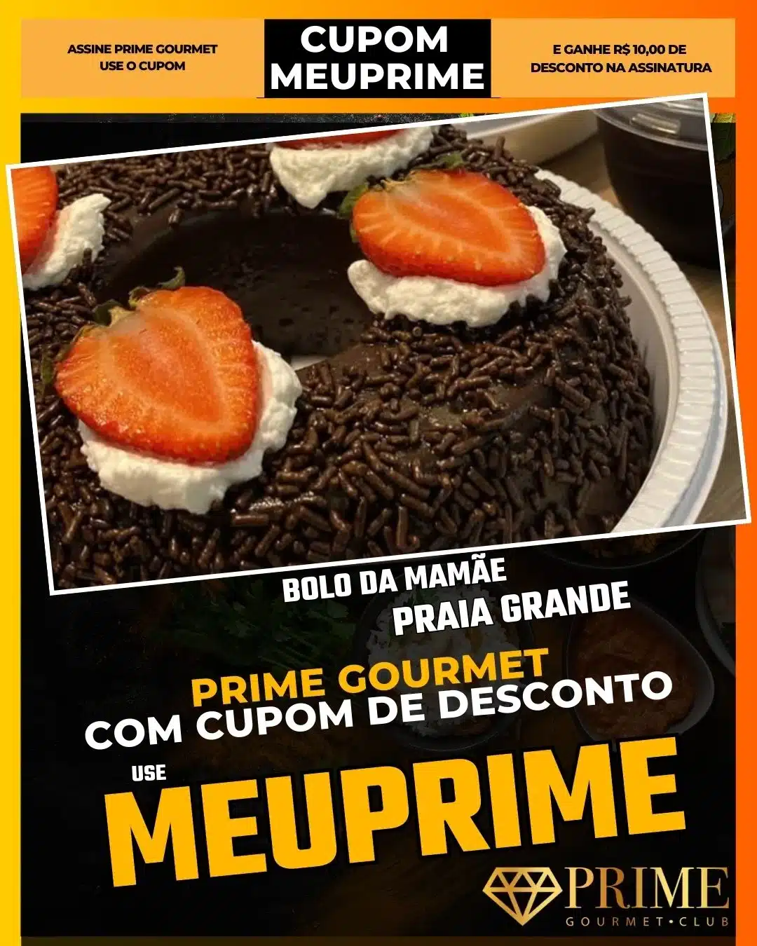 prime gourmet praia grande sp cupom meuprime bolo da mamãe