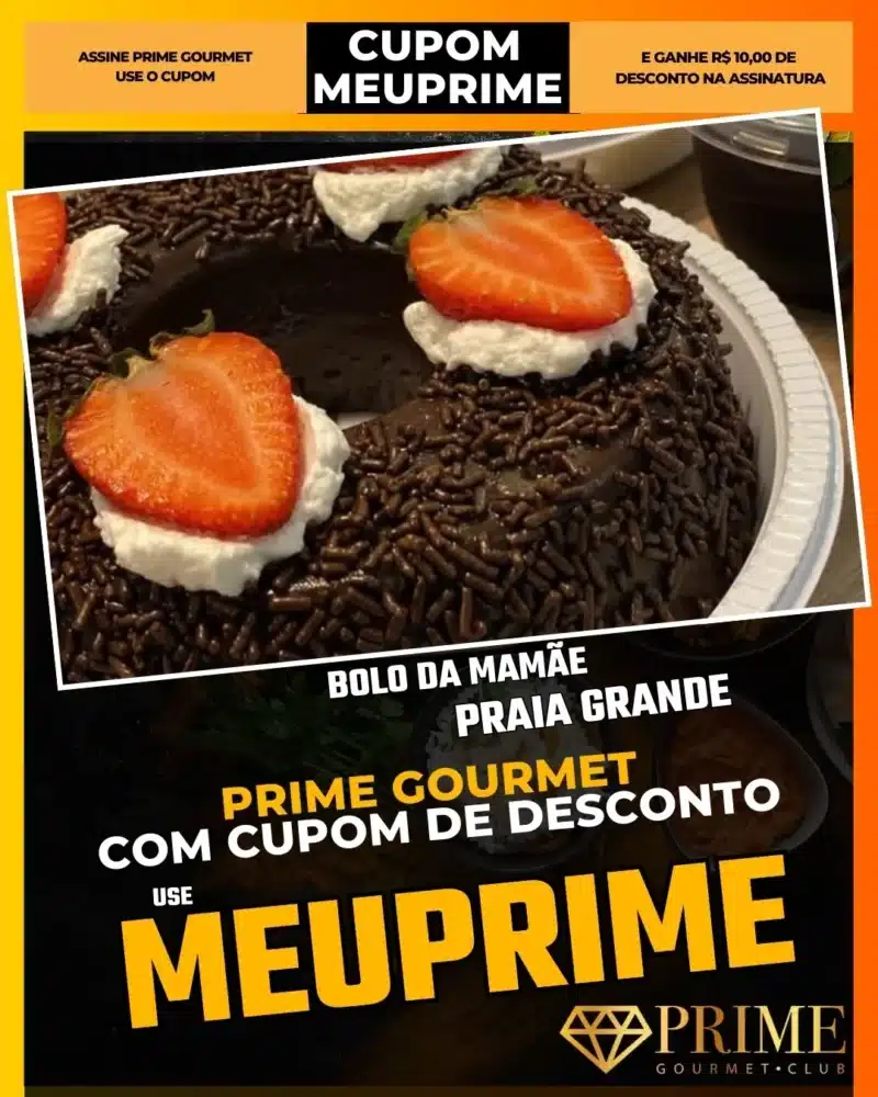 prime gourmet praia grande sp cupom meuprime bolo da mamãe