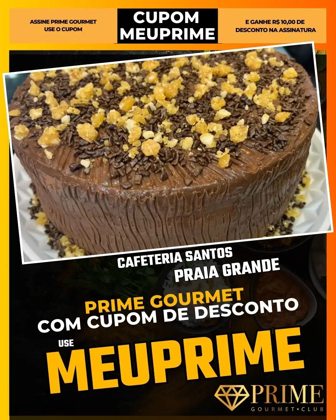 prime gourmet praia grande sp cupom meuprime cafeteria santos