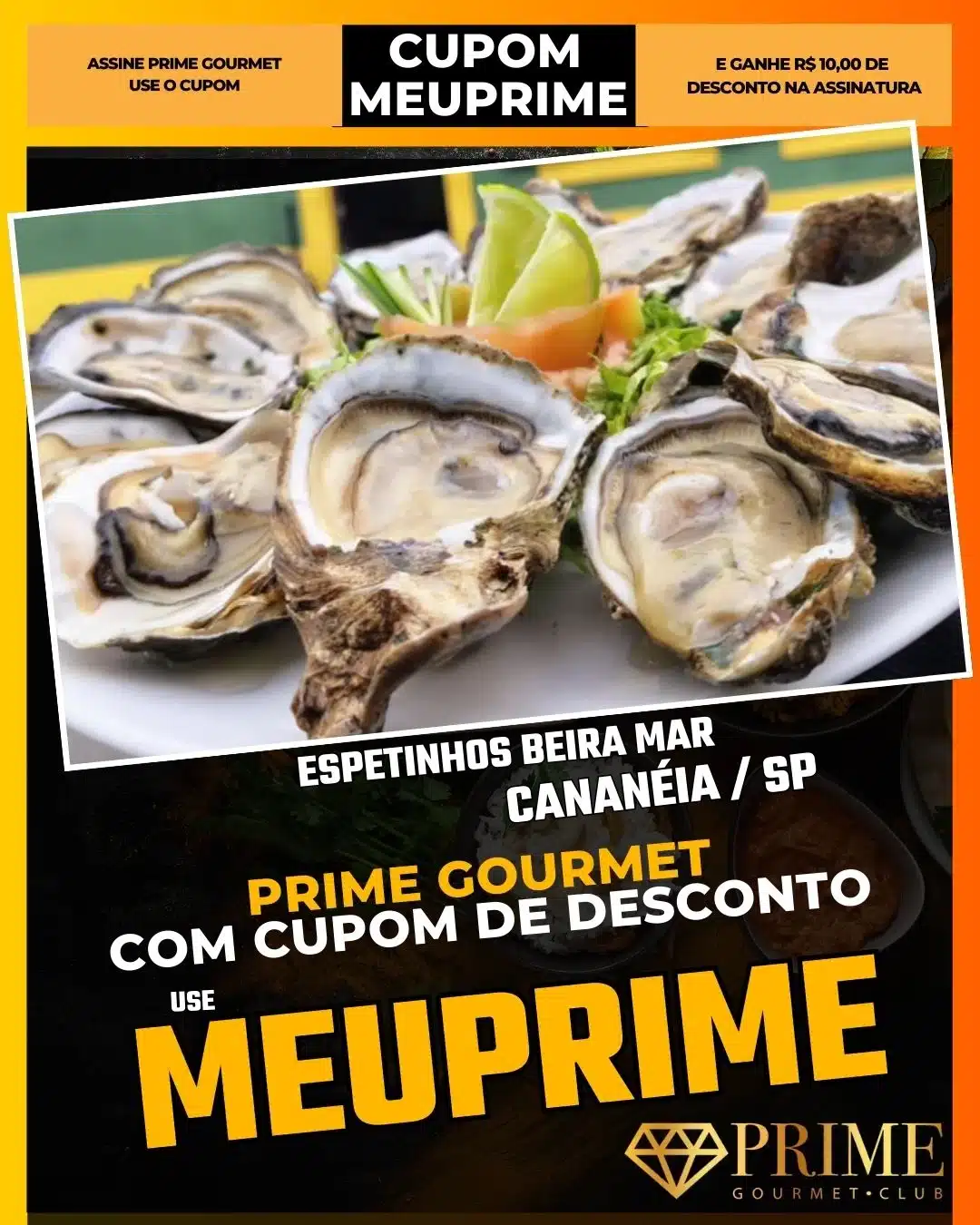 prime gourmet praia grande sp cupom meuprime espetinhos beira mar