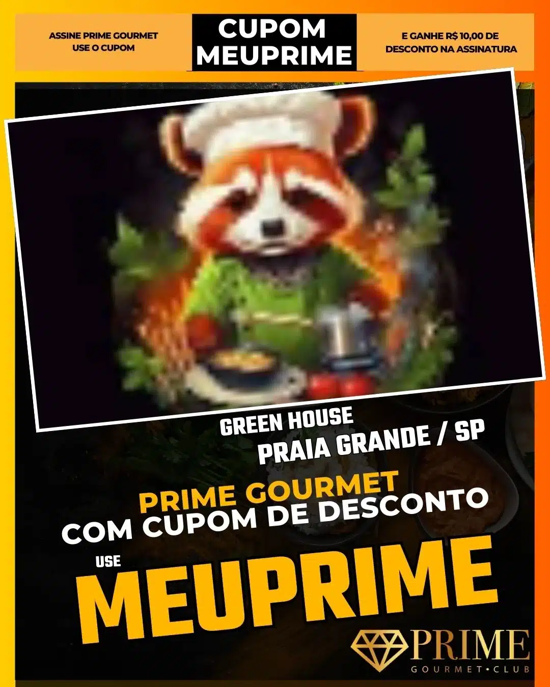 prime gourmet praia grande sp cupom meuprime green house