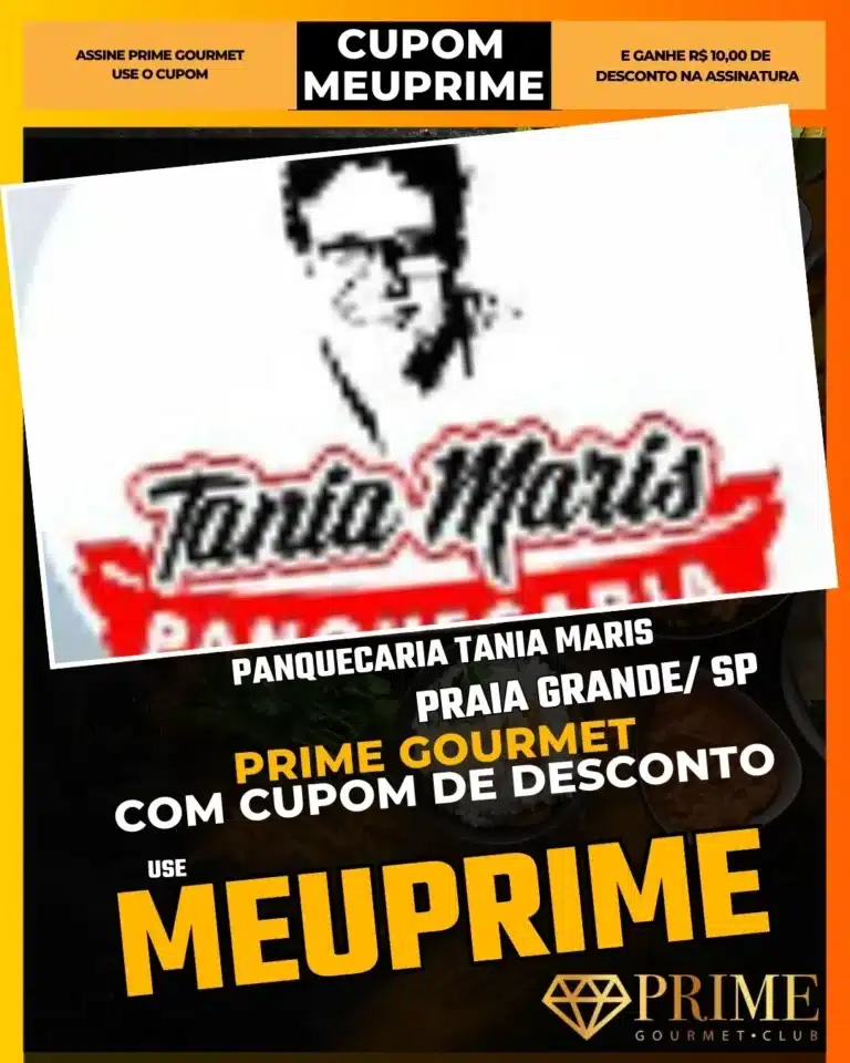 Panquecaria Tania Maris,Cantina Italiana Praia Grande,Panqueca Gratinada PG,Prime Gourmet Desconto,Almoço Caseiro Boqueirão,Onde comer barato PG,Cupom MEUPRIME,Massa Artesanal