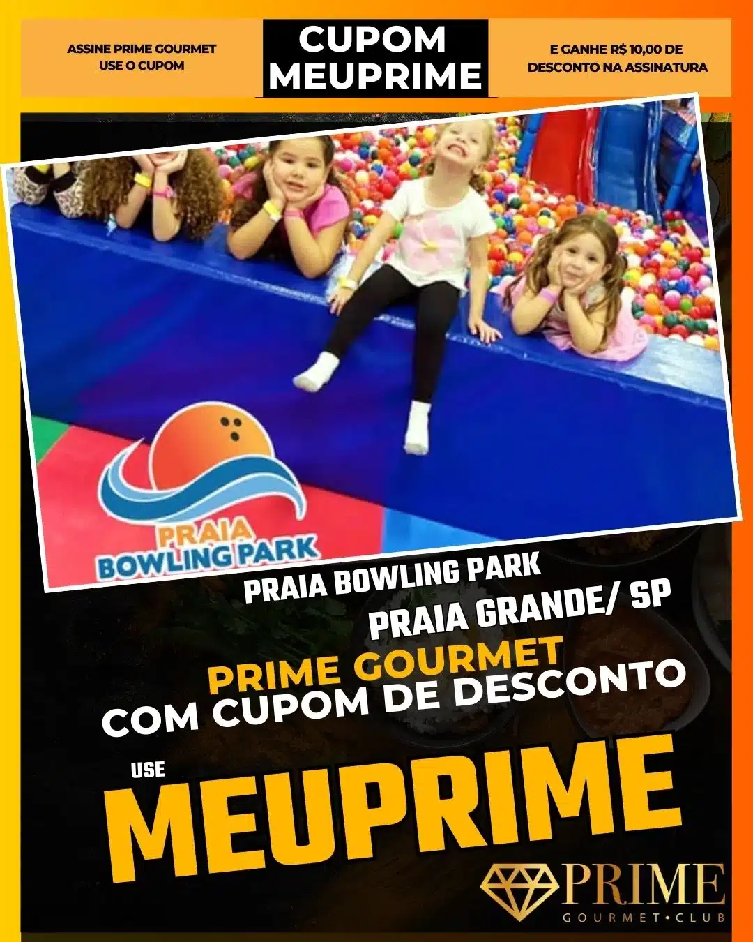 prime gourmet praia grande sp cupom meuprime praia bowling park