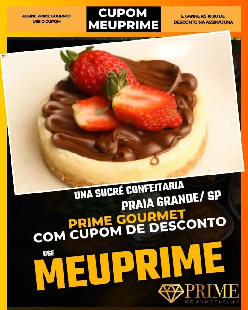 prime gourmet praia grande sp cupom meuprime una sucré confeitaria