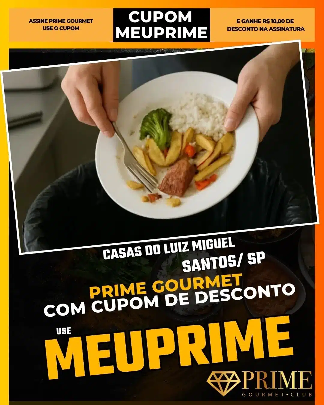 prime gourmet santos sp cupom meuprime nutri action