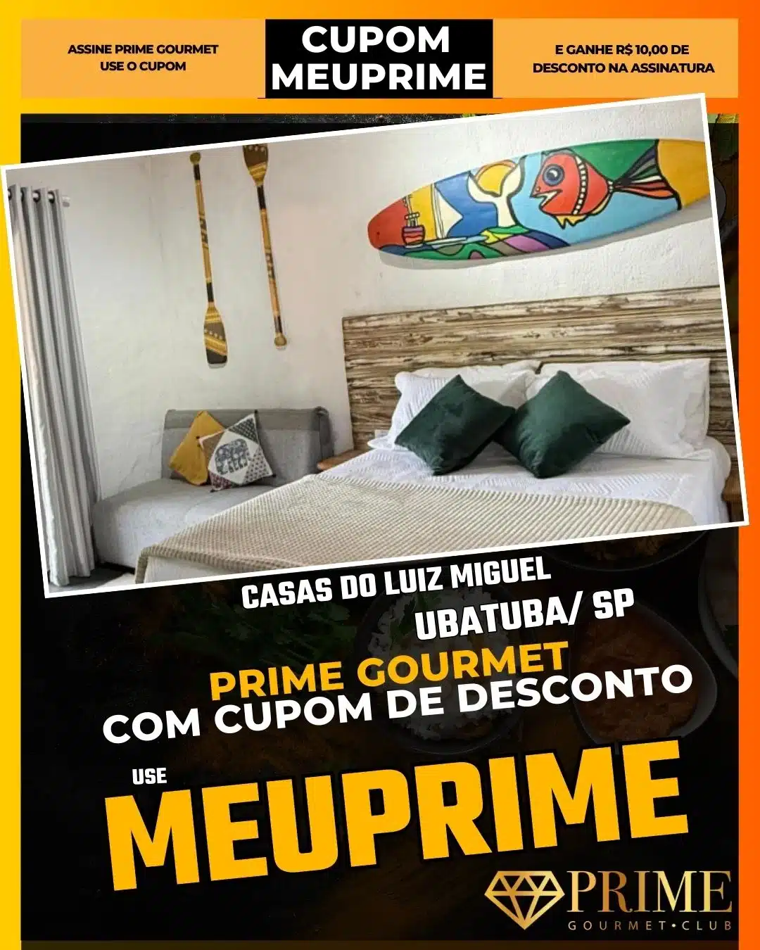 prime gourmet ubatuba sp cupom meuprime casas do luiz miguel