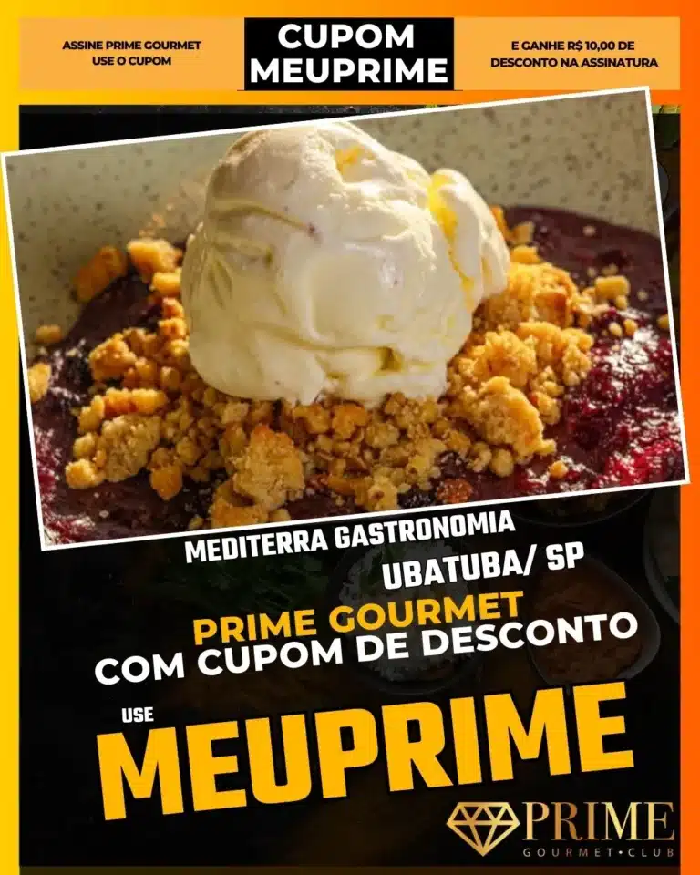Mediterra Ubatuba,Comida Saudável Ubatuba,Restaurante Vegano Opções,Prime Gourmet Desconto,Almoço Leve,Onde comer fit,Cupom MEUPRIME,Gastronomia Funcional
