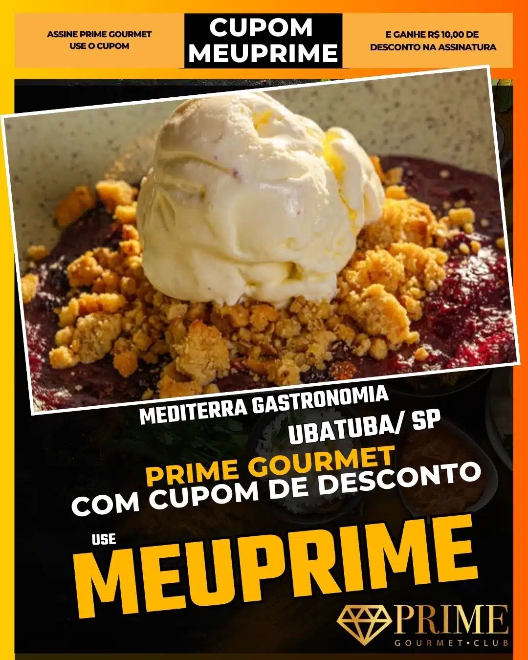 prime gourmet ubatuba sp cupom meuprime mediterra gastronomia