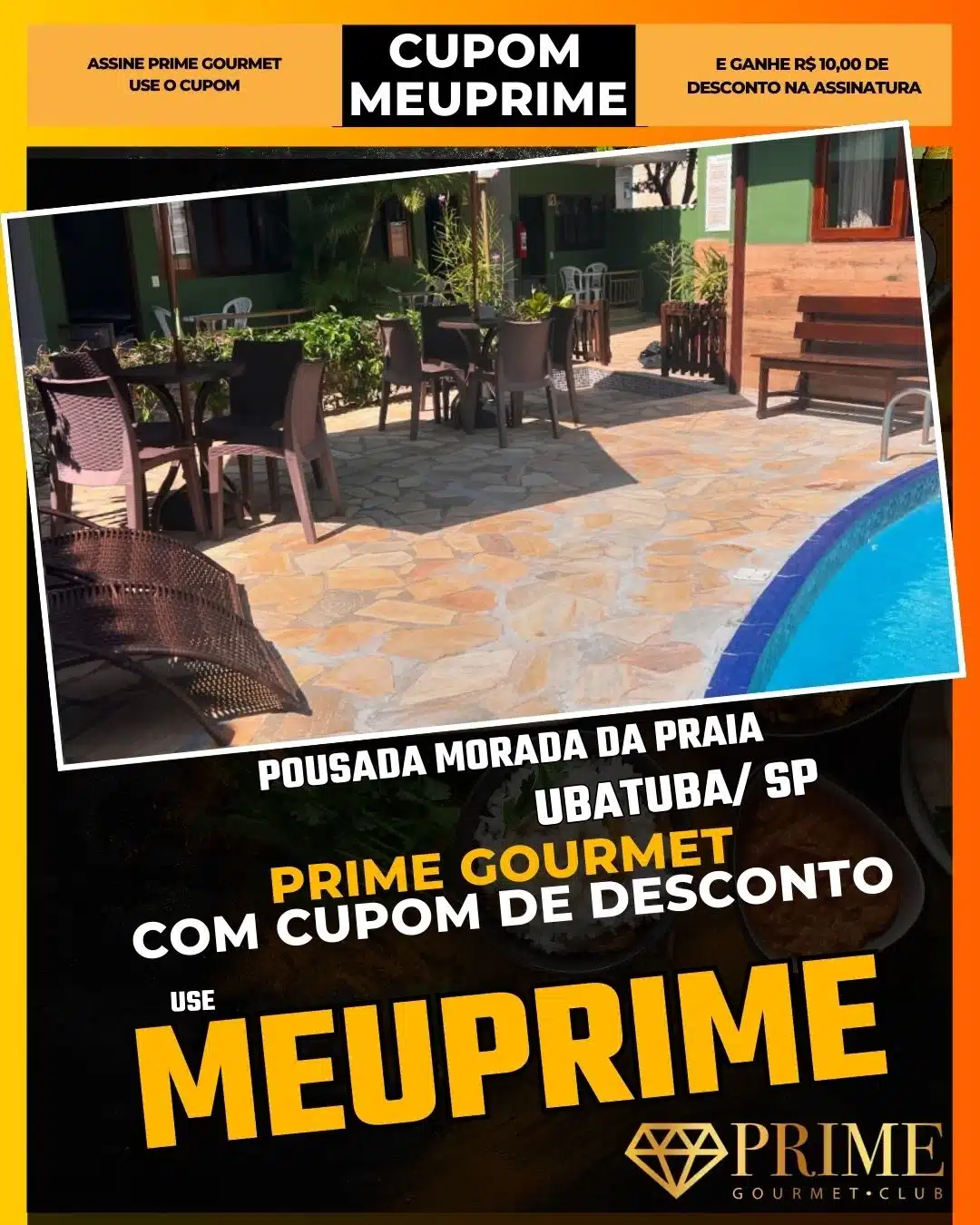 prime gourmet ubatuba sp cupom meuprime pousada morada da praia