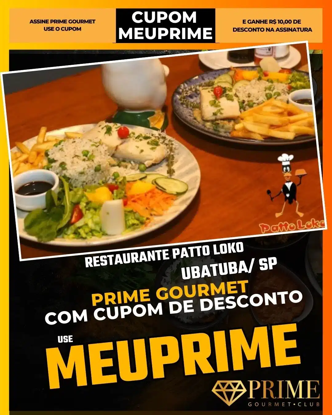 prime gourmet ubatuba sp cupom meuprime restaurante patto loko
