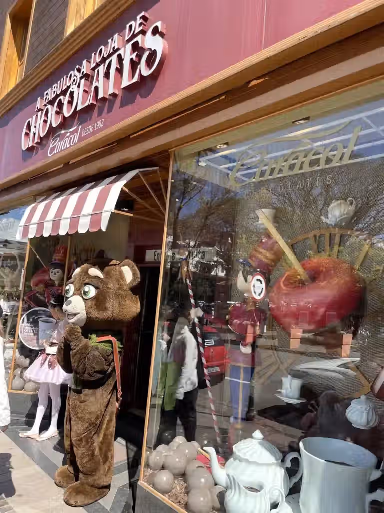Gramado do chocolate