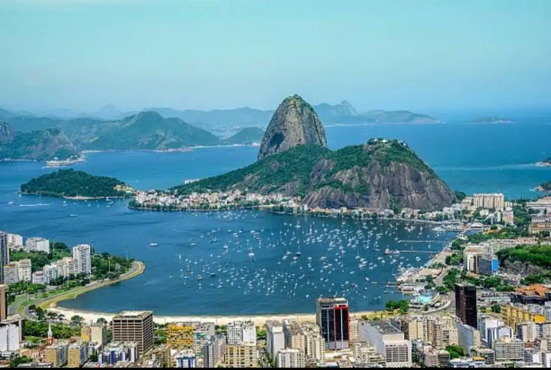 Foto real de Baía de Guanabara