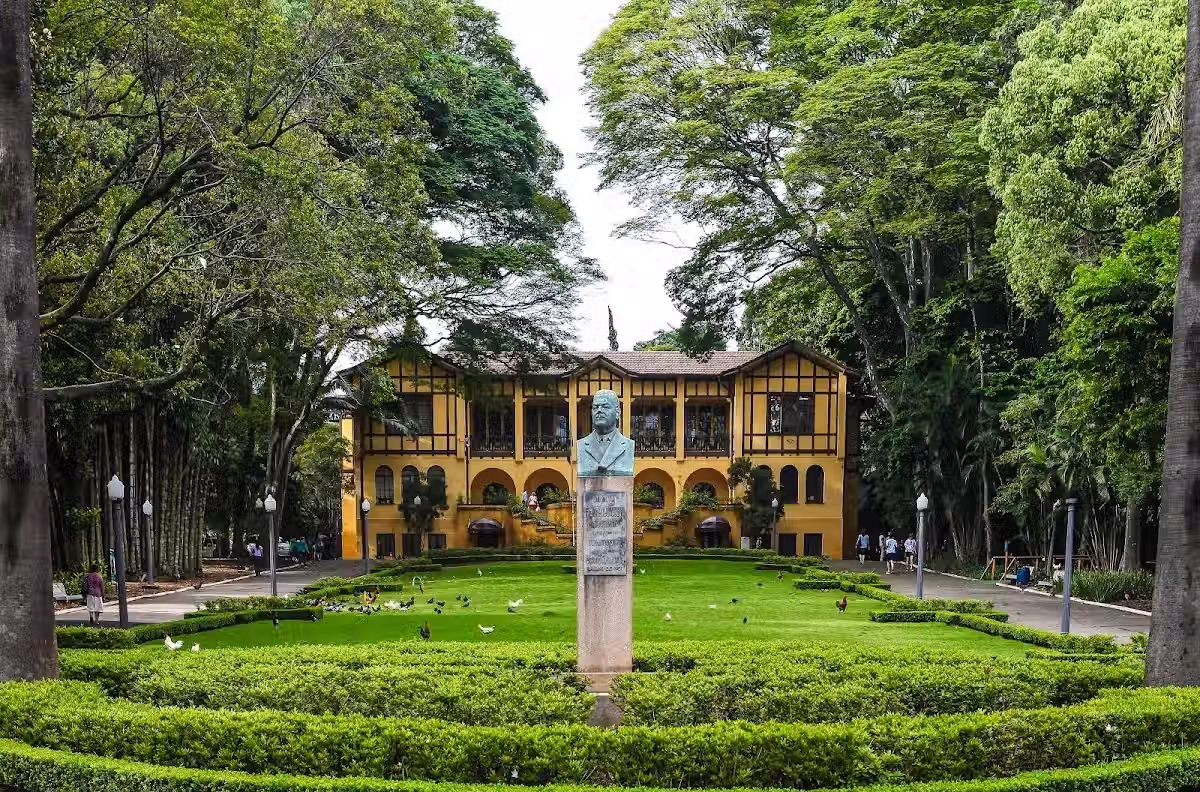 Foto real de Parque da Água Branca