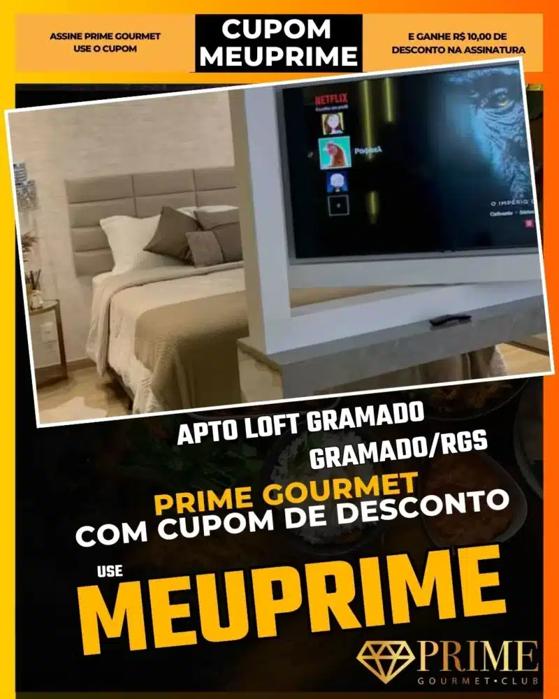 prime gourmet gramado canela cupom meuprime apto loft gramado