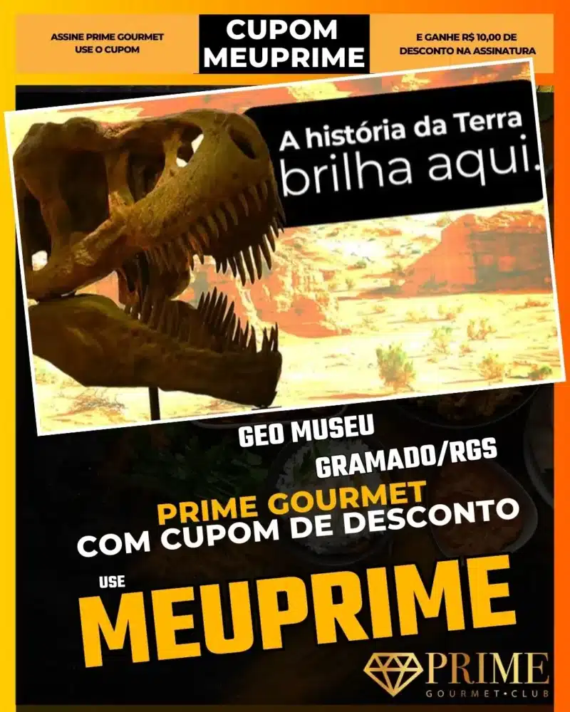 prime gourmet gramado canela cupom meuprime geo museu