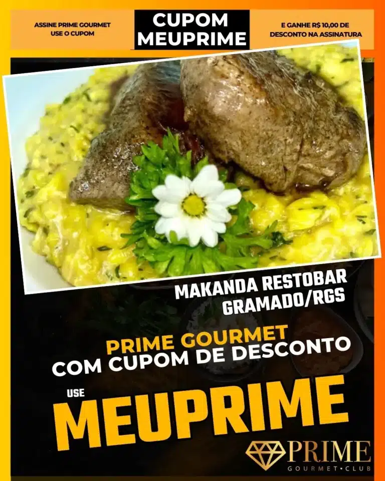 Makanda Gramado,Bar Temático,Prime Gourmet Desconto,Drinks Exóticos,Happy Hour Gramado,Cupom MEUPRIME,Música ao Vivo,Jantar Diferente