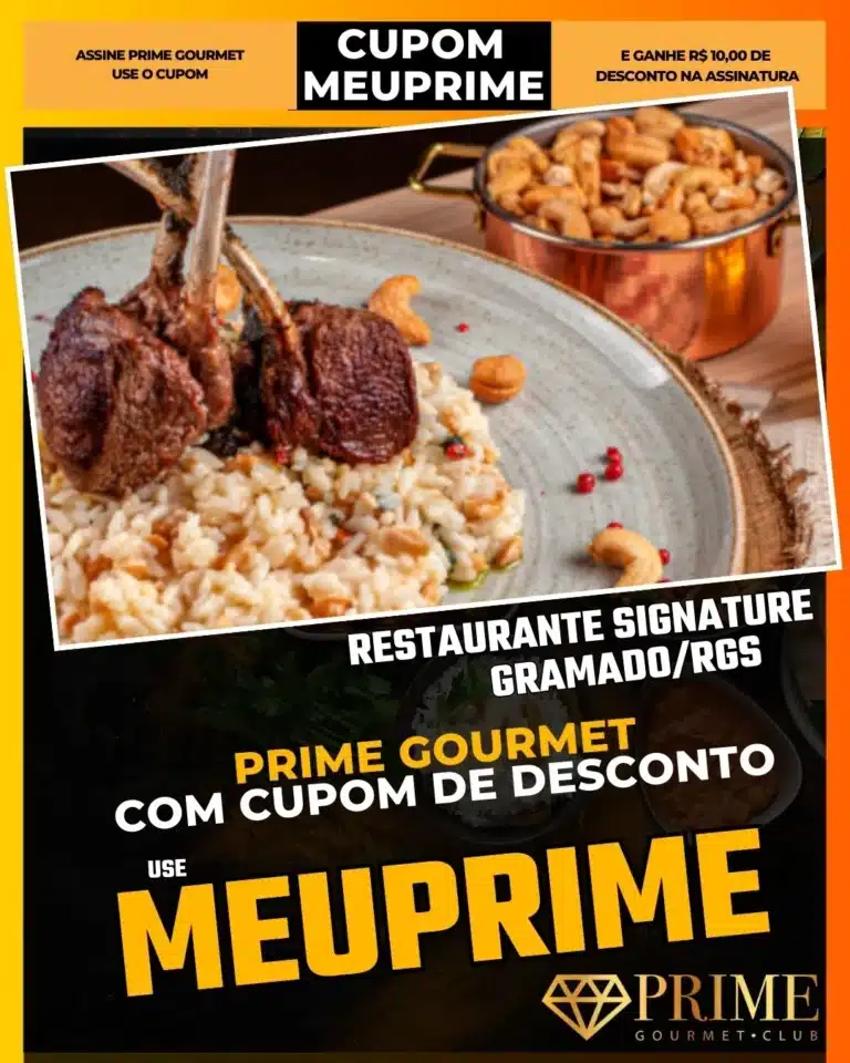 Restaurante Signature Gramado,Jantar Hotel Laghetto,Prime Gourmet Desconto,Alta Gastronomia,Pratos à La Carte,Cupom MEUPRIME,Restaurante Sofisticado,Vinhos