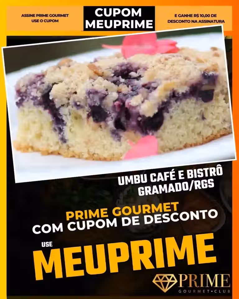 Umbu Café Gramado,Cafeteria Gramado,Prime Gourmet Desconto,Lanche Barato,Torrada Recheada,Cupom MEUPRIME,Café da Tarde,Onde comer